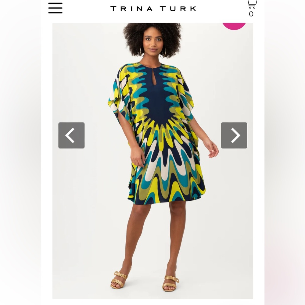 Trina Turk Theodora Caftcan Mimosa